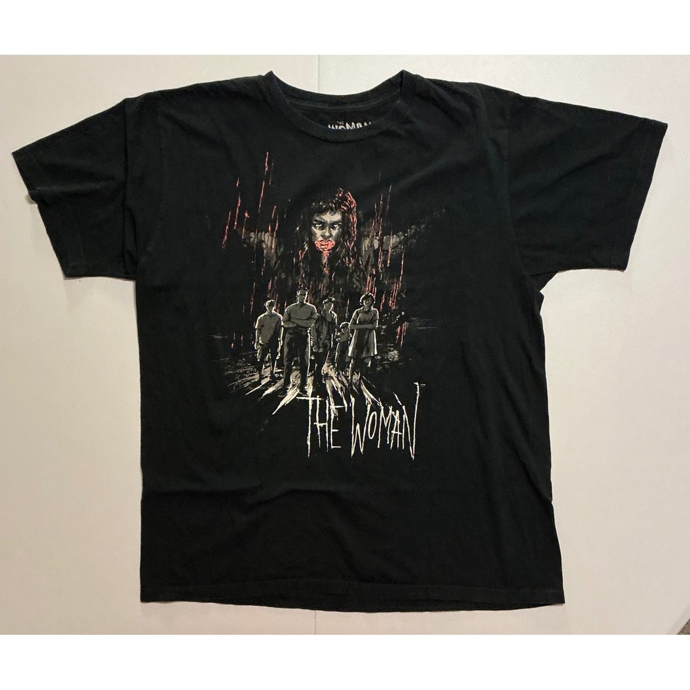 Fright Rags The Woman Horror Movie T-Shirt Mens L Black Limited Edition